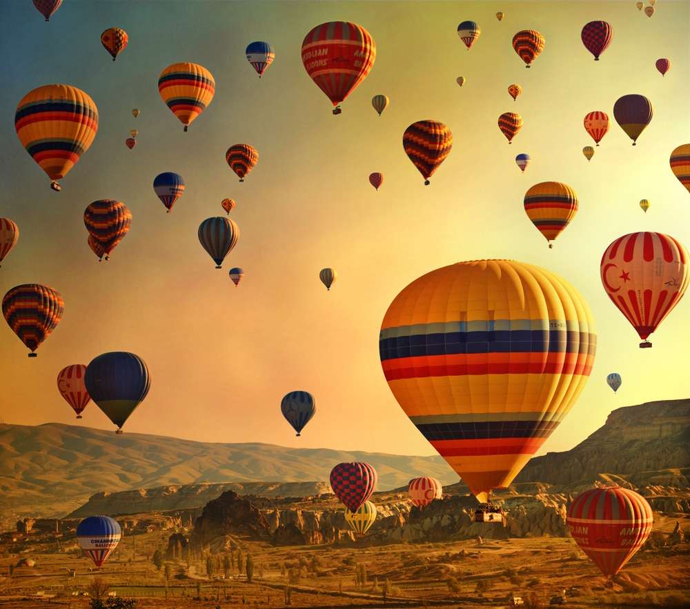 hot air balloon tour turkey