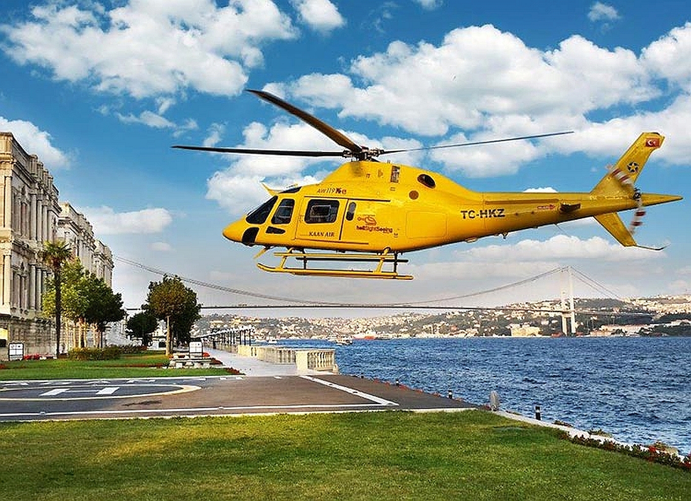 helicopter tour in istanbul